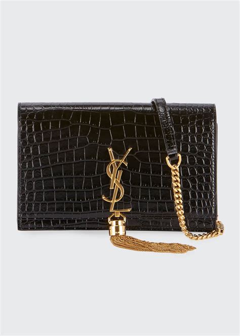 yves saint laurent croco|saint laurent ysl wallet.